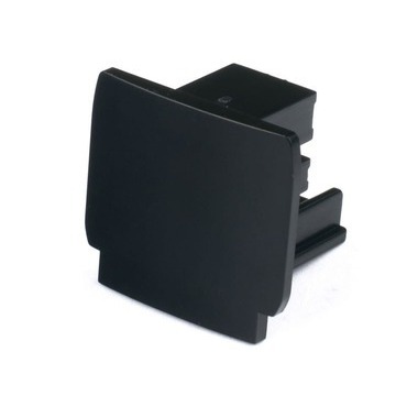 Koncovka LEDVANCE TRACKLIGHT END CAP BK PWGR, 4 kusy v balení