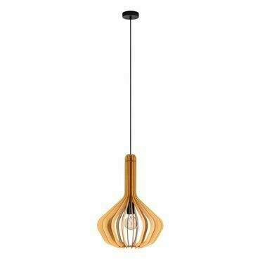 Závěsné svítidlo VELASCO černá O380 mm 1x40W EGLO