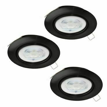 EGLO SET 3XEINBAUSPOT O85 SW IP44 'FAVAZZINA'