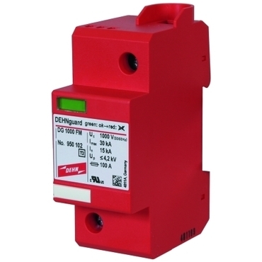 DEHN 950102  Svodič přepětí guard 1-pólový, Uc 1000V AC DEHN DEHN