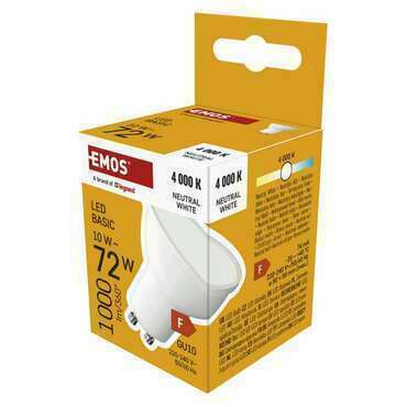 EMOS ZL8F53 LED BASIC MR16 10W(72W) 1000lm GU10 NW