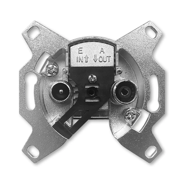 Přístroj zásuvky ABB 5011-A3614, TV+R, průběžný, 14 dB; EU 3614