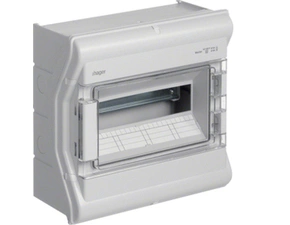 Rozvodnice nástěnná HAG VE112L, vector II, IP65, 1-řadá, 12 mod.