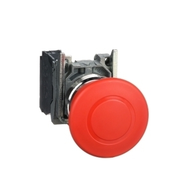 SCHN XB4BT842 Ovládač nouzového zastavení s aretací, stiskni - táhni, 1 V