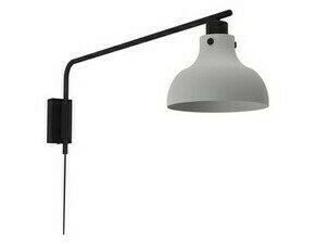 Svítidlo nástěnné EGLO WL 1 E27 GRAU SCHWARZ MATLOCK