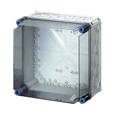 HEN Mi 0210 Prázdná rozvodnice s průhledným víkem IP 65, vnější rozměry (š-v-h) 300x300x214mm