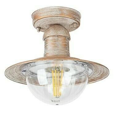Venkovní stropní svítidlo Oslo antikovaná bílá E27 1×60W RABALUX 8739