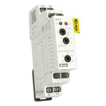 ELKO 8208 RHT-1 Hygrotermostat s rozsahem teploty  0 až + 60°C a vlhkostí 50 až + 90°C RP 0,063kč/ks