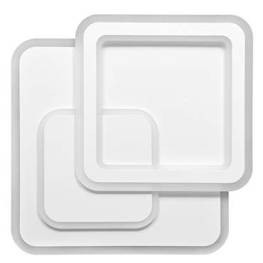 Svítidlo stropní ECOPLANET REST 80W, 5600lm, 2700-6500K, IP20, dálk. ovl., bílá