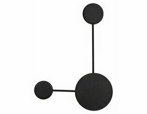 LED svítidlo nástěnné RABALUX 6258 AMADEO černá LED 7W