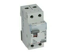 Chránič dvoupolový LEGRAND 411552 TX3 CHRÁN. 2P 16A 10MA A