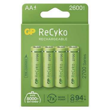 Baterie nabíjecí GP ReCyko B21274 2700 AA (HR6) 4PP