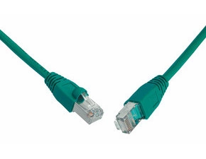 INTLK 28450059 C5E-315GR-0,5MB Patch kabel CAT5E SFTP PVC 0,5m zelený snag-proof C5E-315GR-0,5MB