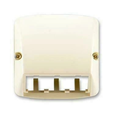 Kryt zásuvky ABB Tango 5014A-A00410 C, slonová kost, komunikační (pro prvky Panduit Mini-Com)