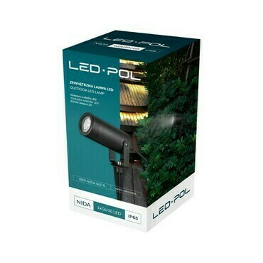 Fasádní a zahradní LED svítidlo LED-POL Nida GU10
