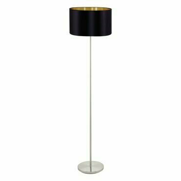 Lampa stojací EGLO STL 1 NICKEL-M SCHWARZ-GOLD MASERLO