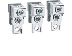 HAG HYT007H Blokové svorky P250, vystupující, Cu/Al 2x 35 - 120 mm2, 3-pól.