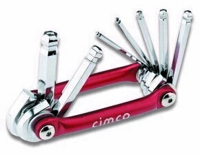 CIMCO 110596 Sada inbusových klíčů SW 2,5 - 10 mm (7 ks)