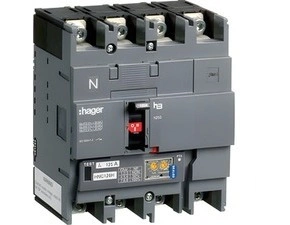 HAG HMT251JR Kompaktní jistič h3+ P250 LSI 50 kA, 4-pólový, In 250 A