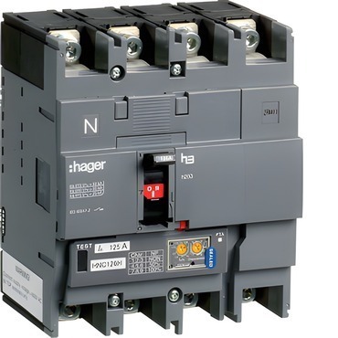 HAG HMT251JR Kompaktní jistič h3+ P250 LSI 50 kA, 4-pólový, In 250 A
