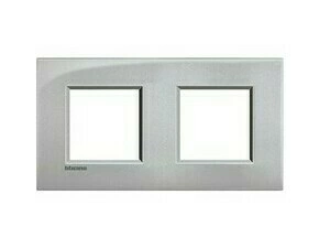 LEG LNA4802M2GL BT LLT RÁMEČEK HRAN. 2+2M TM.STŘÍBRO