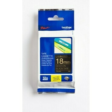BROTHER  Páska 18  TZe-344 černá/zlatá
