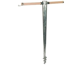 DEHN 644000  Trubkový zemnič se závrtnou spirálou, L 1000mm odnímatelné rukojeti, připojení M8 DEHN DEHN