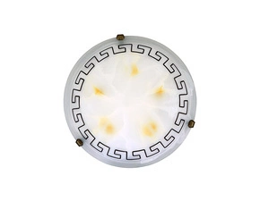 Svítidlo stropní RABALUX 7649 ETRUSCO bílé alabastrové sklo E27 2x MAX 60W