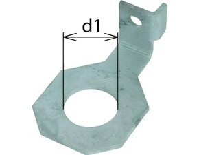 Třmen připojovací DEHN 923330, IF 1, úhlový, průměr otvoru d1 30mm