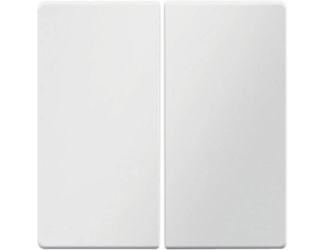 HAG 16236089 Kolébka, dělená, Berker Q.x, bílá, sametová