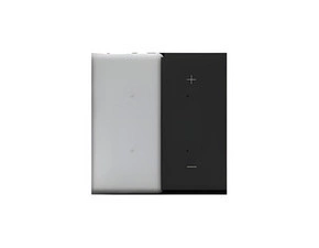 Kryt SIMON 55 TKE25/149, pro elektronické spínače a ovladače, 1/2násobný, pravostranný, černá matná