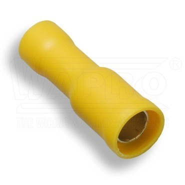 wpr8880 OBK-CI-6-5 lisovací objímka kruhová celoizolovaná PVC, 4,0 - 6,0 mm2, pro o : 5 mm, žlutá