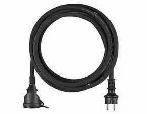 EMOS P01705 PRODLUŽKA 1Z 5M 1,5MM GUMA