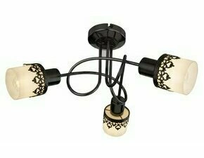 Svítidlo RABALUX 5343 LACEY černá E14 3x MAX 40W