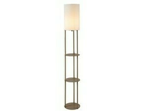 Stojací lampa Bronn šedo-béžová E27 1×40W RABALUX 74107