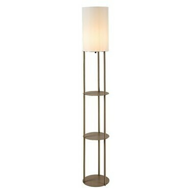 Stojací lampa Bronn šedo-béžová E27 1×40W RABALUX 74107
