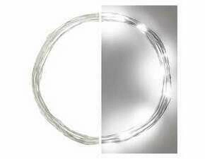 EMOS D3AC07 20LED XMAS NANO IP20 2AA T CW