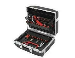 CIMCO 170431 Plastový kufr DIAMANT 35 s nářadím 430x498x235 mm (21 ks)