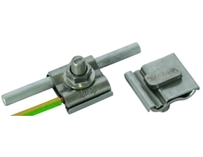 DEHN 540260  Uzemňovací svorka UNI nerez pro prům. 8-10mm a vodič 4-50 mm2, šroub M10 a matice DEHN DEHN