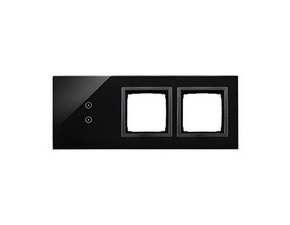 Kryt dotyk. ovl. SIMON 54 TOUCH DSTR3300/73, 1 ovl. SIMON 54 TOUCH 54 Touch, 2 dotyk.+2 otvor, láv./