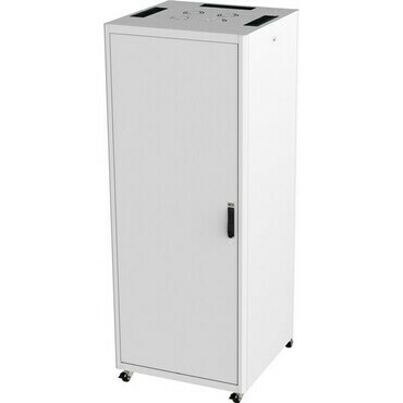 Rozvaděč stojanový WIREX 32U6060PLLD, 19", 32U, 600x600 mm, plechové jednokřídlé dveře