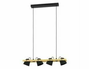 Svítidlo závěsné EGLO LED-RGB CCT HL 4 SW HOLZ HORNWOOD-Z