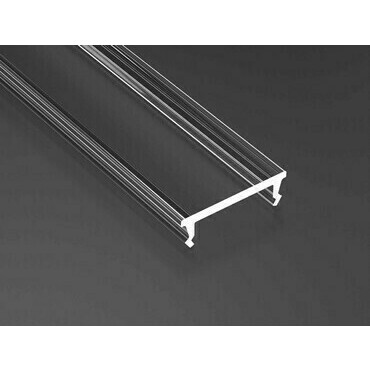 Difuzor GREENLUX CV-PROFIL NANO FRACTAL PC COVER CLEAR 2M (11-3493-20)