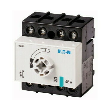 EATON 1314109 DCM-40/4-SK Odpínač DUCO, 40A, 4 pól, bez hřídele a rukojeti