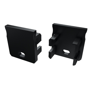 Koncovka profilu GREENLUX EC-PROFIL Y BLACK HO (12-0092-00)