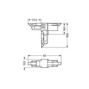 T-rozdělovač WAGO 890-1615