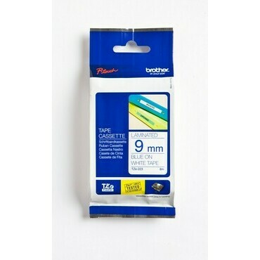 BROTHER  Páska 9  TZe-223 bílá/modrá