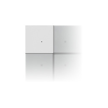 Kryt SIMON TKE4x/114, pro elektronické spínače a ovladače, 1/4násobný, světle šedá matná