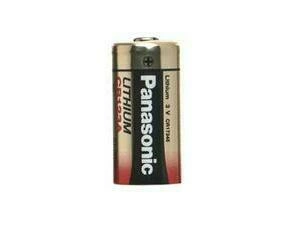 Baterie lithiová, typ CR123, 3V, kapacita 1400 mAh,