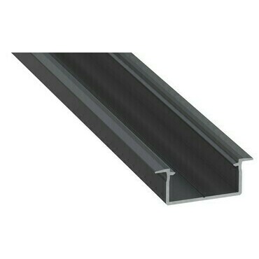 LED profil GREENLUX AL-PROFIL GEMI BLACK 2M (10-1002-20)